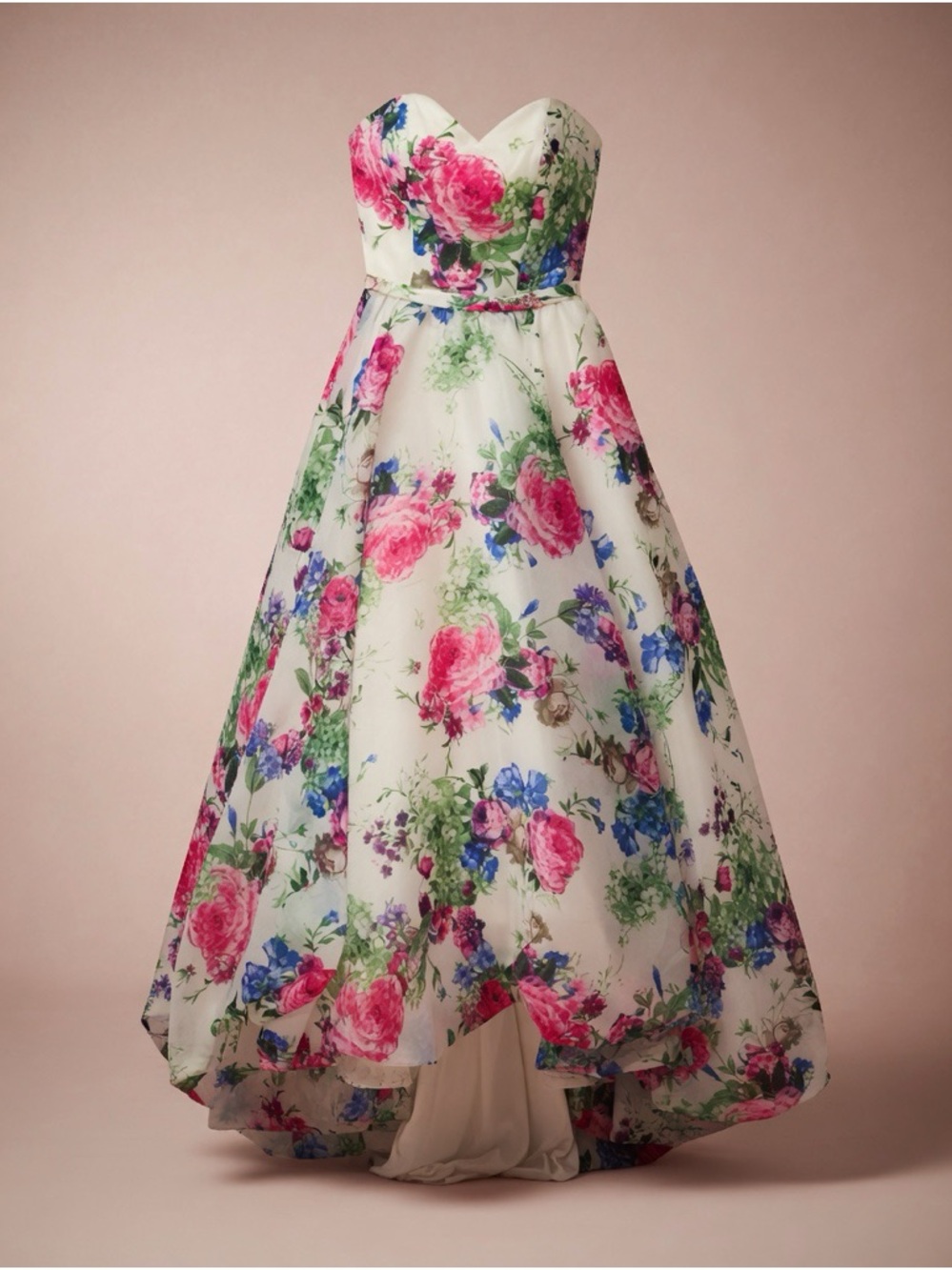 Morilee Madeline Gardner Floral Dress | High Low | Formal Occasion | Size 0
